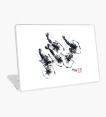 Sumi-e Shrimps represent Abundance! Laptop Skin