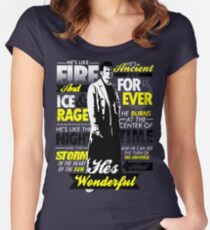 Fire and Ice and Rage Women's Fitted Scoop T-Shirt