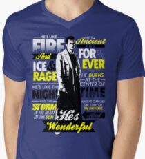 Fire and Ice and Rage Men's V-Neck T-Shirt