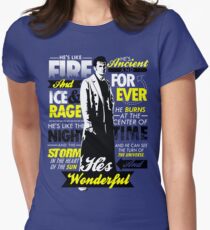 Fire and Ice and Rage Women's Fitted T-Shirt