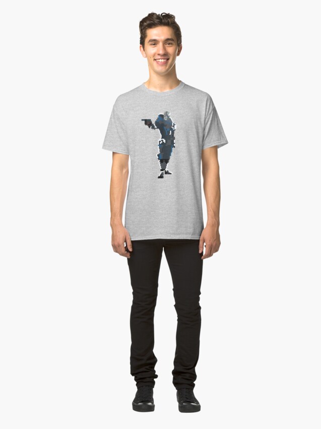 Alternate view of Retro Garrus Vakarian Classic T-Shirt