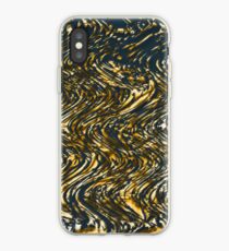 Wavy stripes iPhone Case