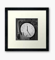 Surrealism at the office Framed Print
