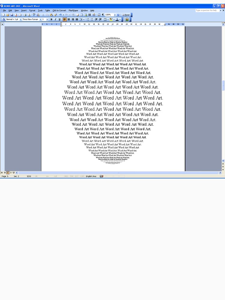 Word Art III by rupertrussell