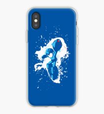 Mega Man Splattery T-Shirt iPhone Case