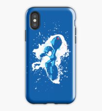 Mega Man Splattery T-Shirt iPhone-Hülle & Cover