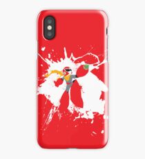 Protoman Paint Explosion iPhone Case
