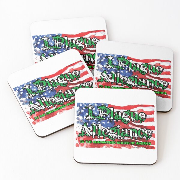 I Plague Allegiance Coasters (Set of 4)