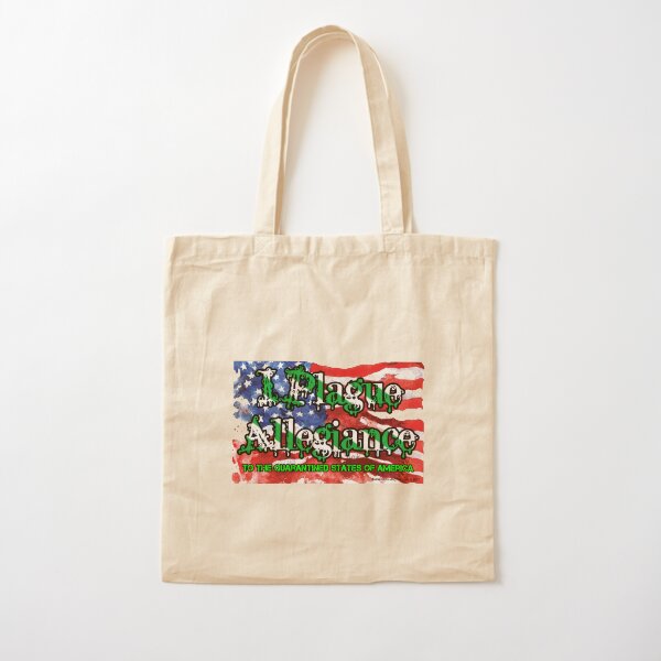 I Plague Allegiance Cotton Tote Bag