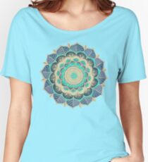 Camiseta ancha para mujer Floración de medianoche