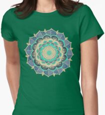 Midnight Bloom Women's Fitted T-Shirt