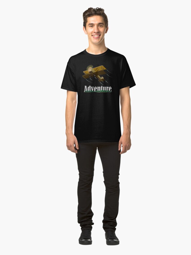 Alternate view of Biplane Island Adventure Classic T-Shirt