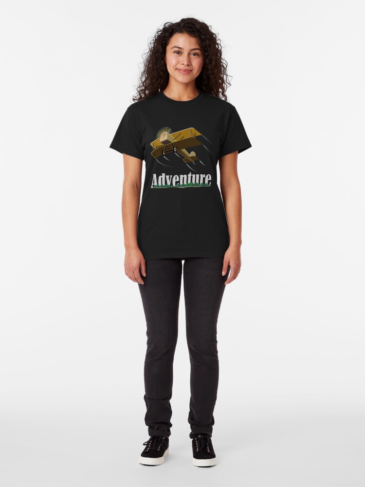 Alternate view of Biplane Island Adventure Classic T-Shirt