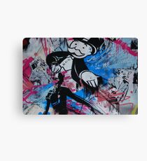Mr Monopoly Canvas Print