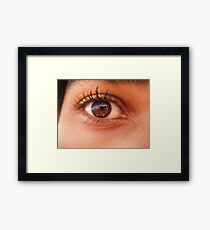 Eye eye Framed Print