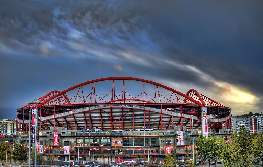 "Benfica Stadium" by pescas | Redbubble