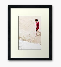 Dancing at the waters edge Framed Print