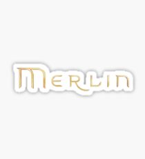 Merlin text Sticker