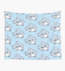 Kawaii Shark Wall Tapestry
