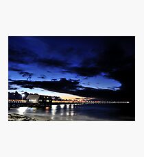 Sunset - Busselton Jetty, Western Australia Photographic Print