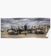 Refueling -- EAL DC-7B Poster