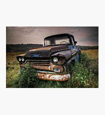 Chevy truck Photographic Print