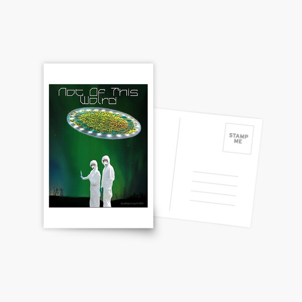 Not of This World Postcard
