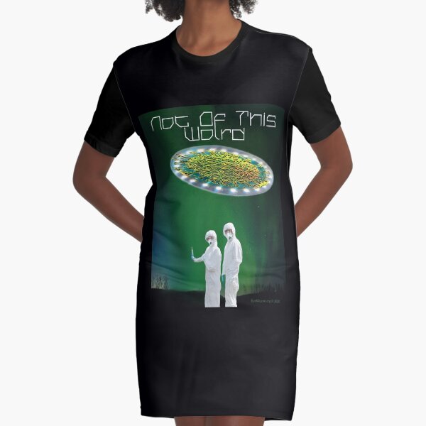 Not of This World Graphic T-Shirt Dress