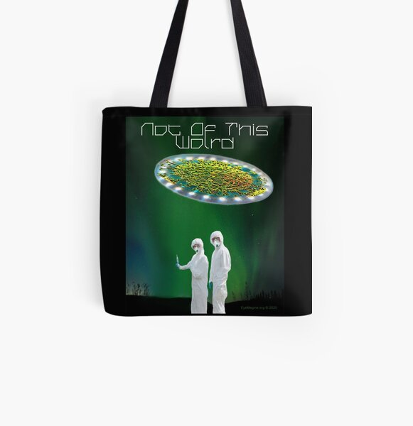 Not of This World All Over Print Tote Bag