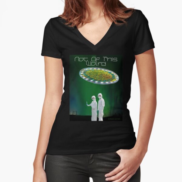 Not of This World Fitted V-Neck T-Shirt