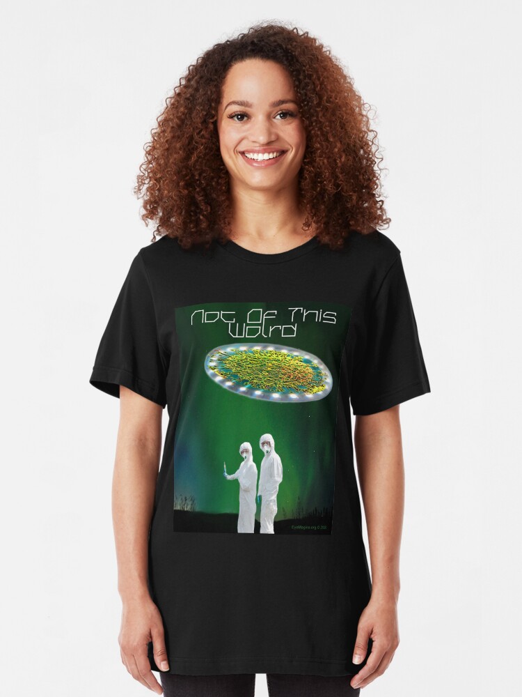 Alternate view of Not of This World Slim Fit T-Shirt