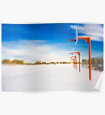 Abandoned Hoops Poster