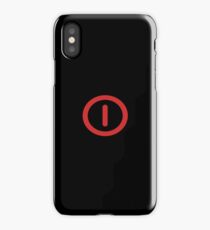 Power Off! iPhone Case