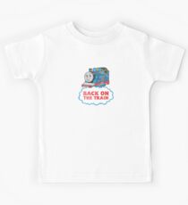 Zurück im Zug Kinder T-Shirt