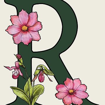  iPhone X/XS Beautiful Poppy Flowers Initial Letter G