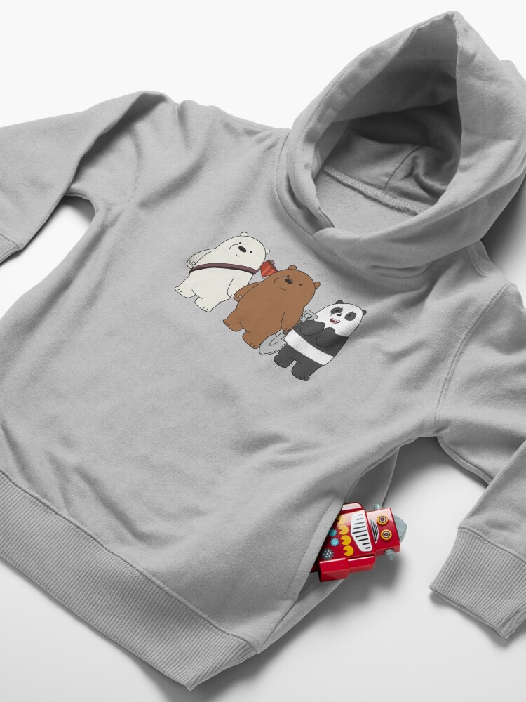 Alternate view of We Bare Bears Toddler Pullover Hoodie