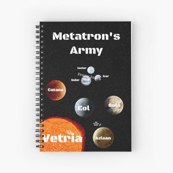 Metatron's Army Spiral Notebook Spiral Notebook