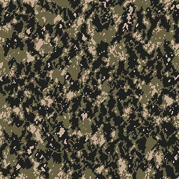 Army Camo Digital Seamless Patterns in Grey and Black