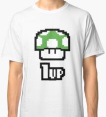1 Up Mario Bros. Classic T-Shirt