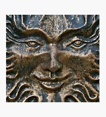 Sun man Photographic Print