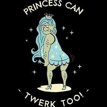 Twerking Princess Leggings for Sale by Krs-123