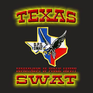 TEXAS RANGERS DPS see the back of this patch SWAT POLICE PATCH
