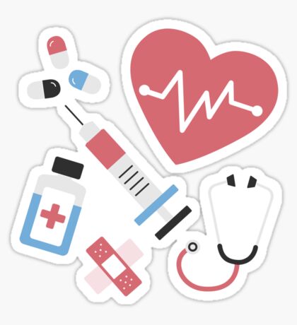 Nurse Stickers | Redbubble