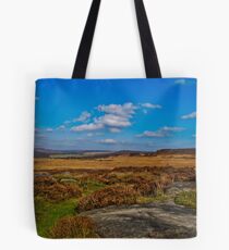 Curbar Edge, Derbyshire Tote Bag