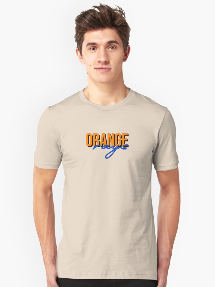 orange rays shirt