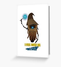CLAPTRAP WIZARD! Greeting Card