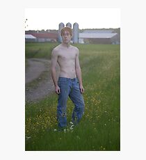Zach at Dusk Photographic Print