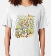 Peter Rabbit Steals Carrots Slim Fit T-Shirt