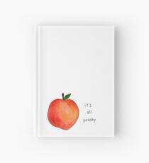 It's all peachy Hardcover Journal