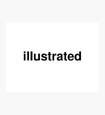 illustrated Photographic Print